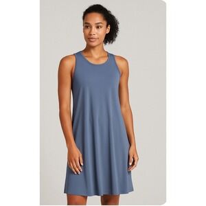 Sweaty Betty Endless Blue Racerback Tank Dress XL 14 NWT $98